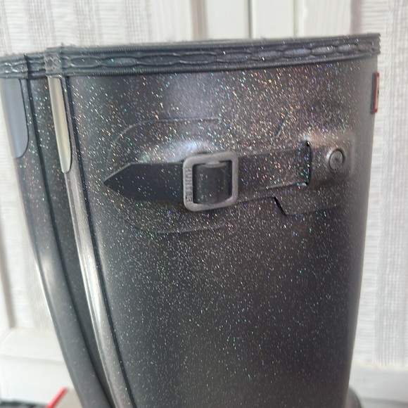 Hunter Original Tall Cosmic Rain Boots size 5 - Picture 8 of 11
